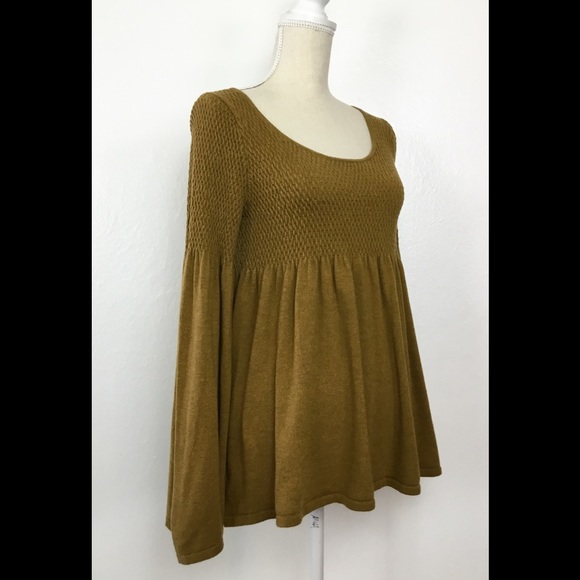 Anthropologie Knitted & Knotted Pullover Top - Picture 3 of 4